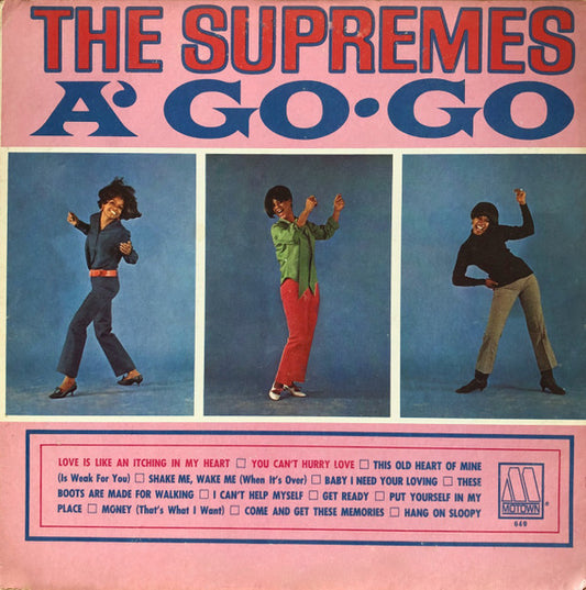 The Supremes - A Go Go - VINTAGE vinyl record for sale