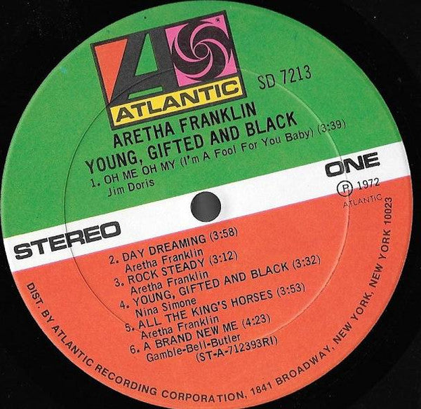 Aretha Franklin - Young, Gifted And Black - LP 3