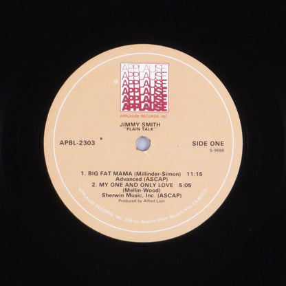 Jimmy Smith - Plain Talk - LP 3