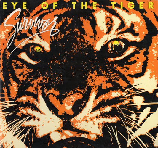 Survivor - Eye Of The Tiger - VINTAGE vinyl record for sale