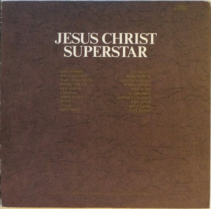 Andrew Lloyd Webber And Tim Rice - Jesus Christ Superstar - LP 2