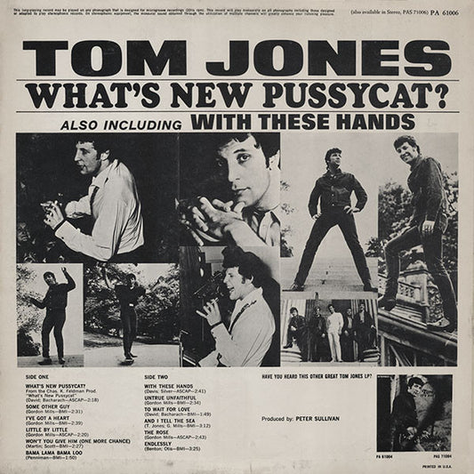Tom Jones - What's New Pussycat? - LP 2