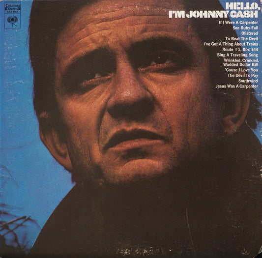 Johnny Cash - Hello I'm Johnny Cash - VINTAGE vinyl record for sale