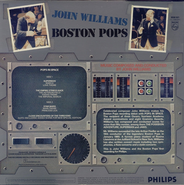 John Williams, Boston Pops - Pops In Space - LP 2