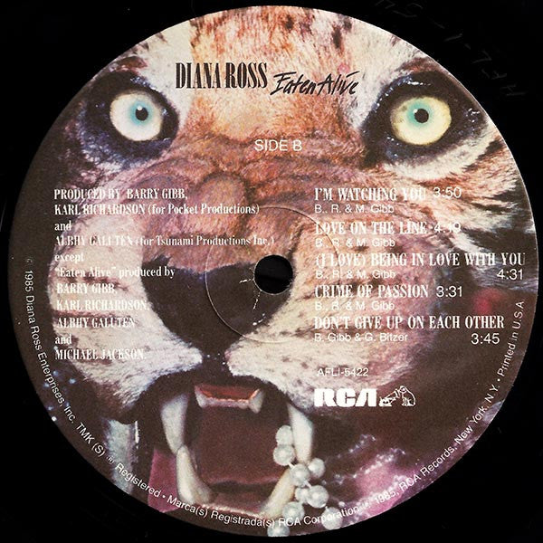 Diana Ross - Eaten Alive - LP 4