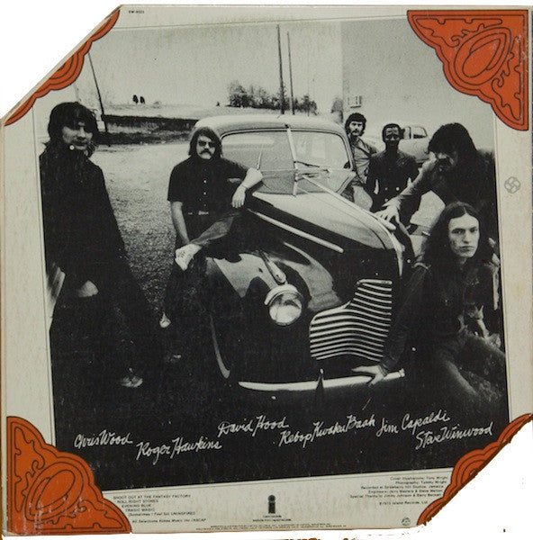 Traffic - Shoot Out At The Fantasy Factory - LP 2