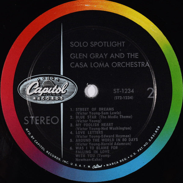 Glen Gray And The Casa Loma Orchestra - Solo Spotlight - LP 4
