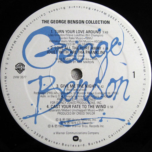 George Benson - The George Benson Collection - LP 3