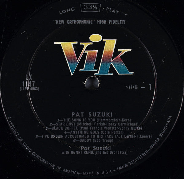Pat Suzuki - Pat Suzuki - LP 4