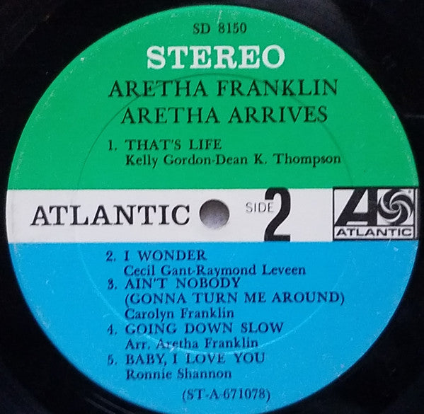 Aretha Franklin - Aretha Arrives - LP 4