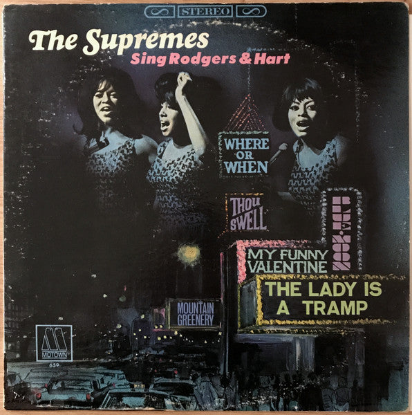 The Supremes - The Supremes Sing Rodgers & Hart - LP