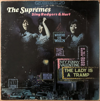 The Supremes - The Supremes Sing Rodgers & Hart - LP