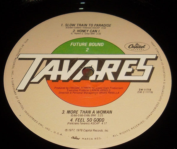 Tavares - Future Bound - LP 4