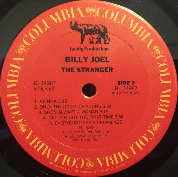 Billy Joel - The Stranger - LP 4