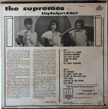 The Supremes - The Supremes Sing Rodgers & Hart - LP 2