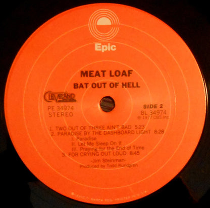 Meat Loaf - Bat Out Of Hell - LP 4
