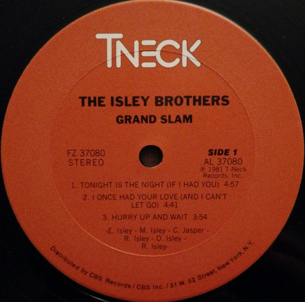 The Isley Brothers - Grand Slam - LP 3