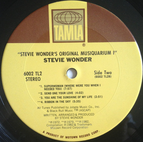 Stevie Wonder - Stevie Wonder's Original Musiquarium I - LP 3