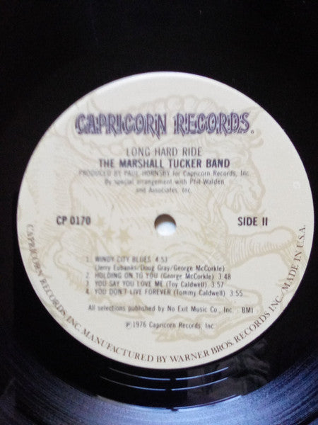 The Marshall Tucker Band - Long Hard Ride - Vinyl, LP, Album 5