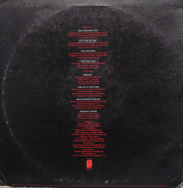 The O'Jays - So Full Of Love - LP 2