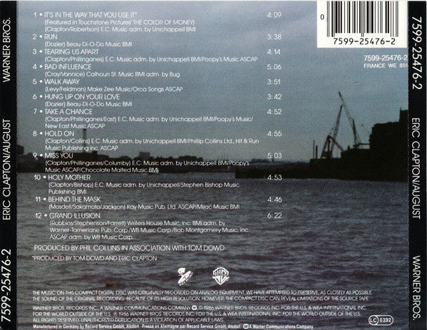 Eric Clapton - August - LP 2
