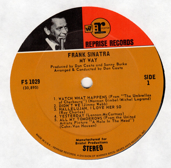 Frank Sinatra - My Way - LP 3