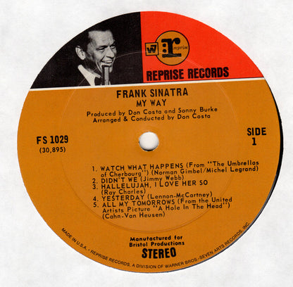 Frank Sinatra - My Way - LP 3