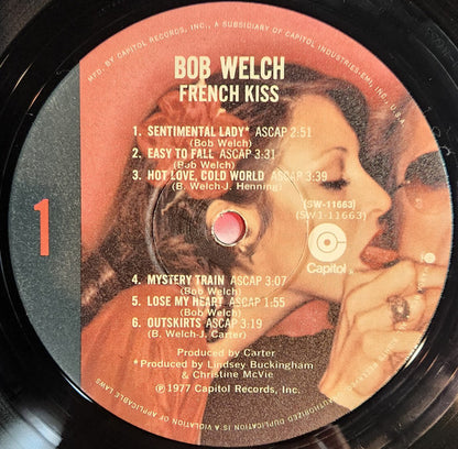 Bob Welch - French Kiss - LP 3