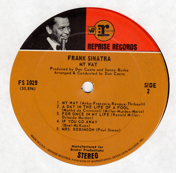 Frank Sinatra - My Way - LP 4