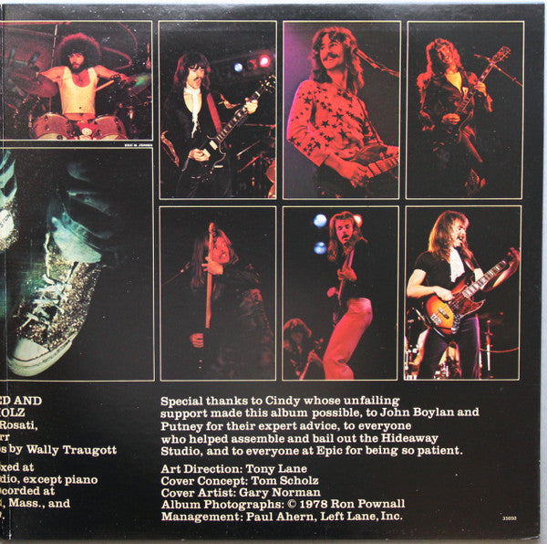 Boston - Don't Look Back - LP 3
