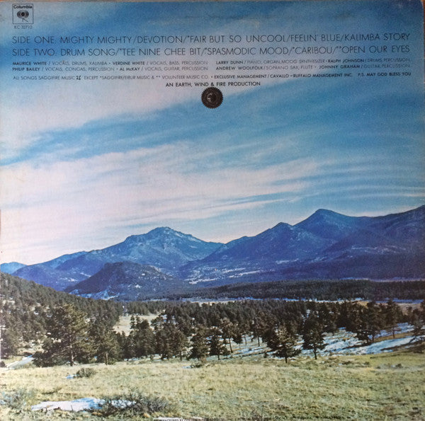 Earth, Wind & Fire - Open Our Eyes - LP 2