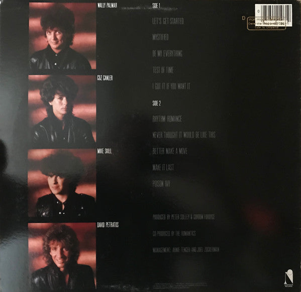 The Romantics - Rhythm Romance - LP 2
