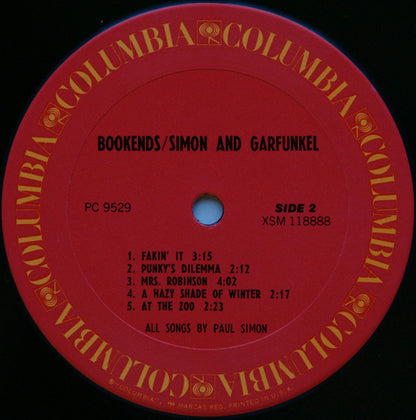 Simon & Garfunkel - Bookends - LP 4