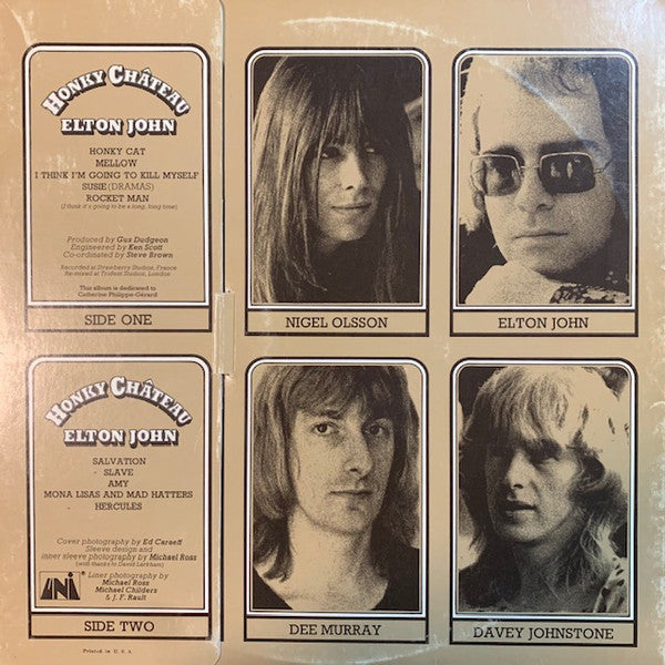 Elton John - Honky Château - LP 2
