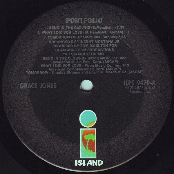 Grace Jones - Portfolio - LP 3