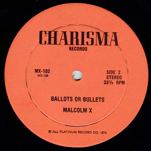 Malcolm X - Ballots Or Bullets - LP 4