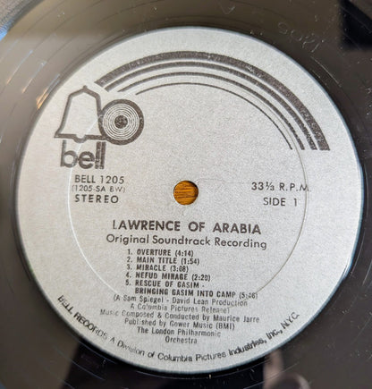 Jarre*, The London Philharmonic Orchestra* - Lawrence Of Arabia - Original Soundtrack Recording - Vinyl, LP, Album, Stereo 3