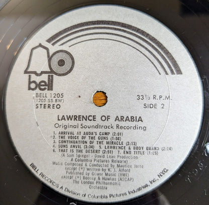 Jarre*, The London Philharmonic Orchestra* - Lawrence Of Arabia - Original Soundtrack Recording - Vinyl, LP, Album, Stereo 4
