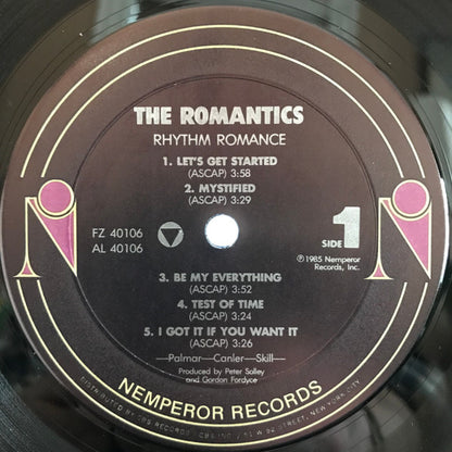 The Romantics - Rhythm Romance - LP 3