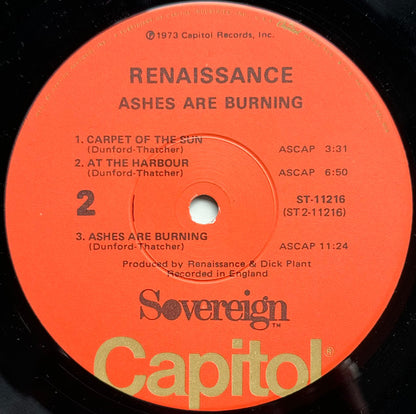 Renaissance - Ashes Are Burning - LP 4