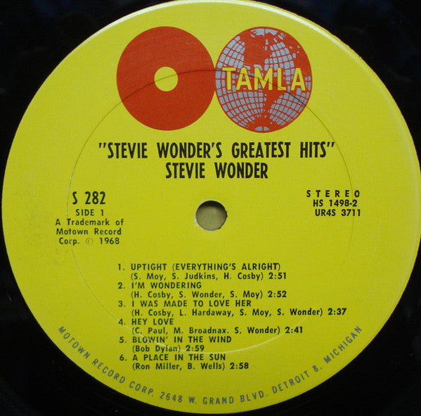 Stevie Wonder - Greatest Hits - LP 3