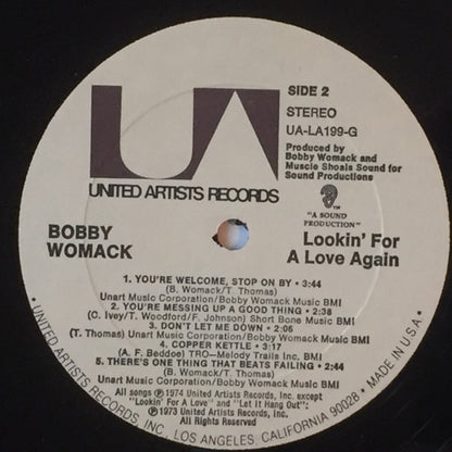 Bobby Womack - Lookin' For A Love Again - LP 4