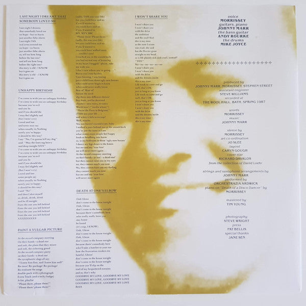 The Smiths - Strangeways Here We Come - LP 4
