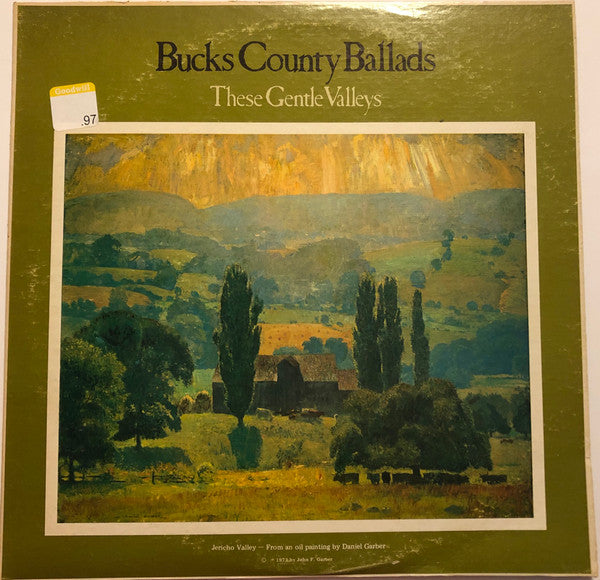 Lynn Sims - Bucks County Ballads (These Gentle Valleys) - LP