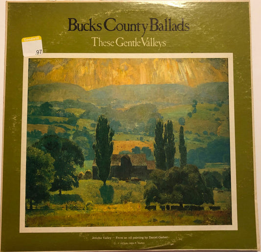Lynn Sims - Bucks County Ballads (These Gentle Valleys) - LP