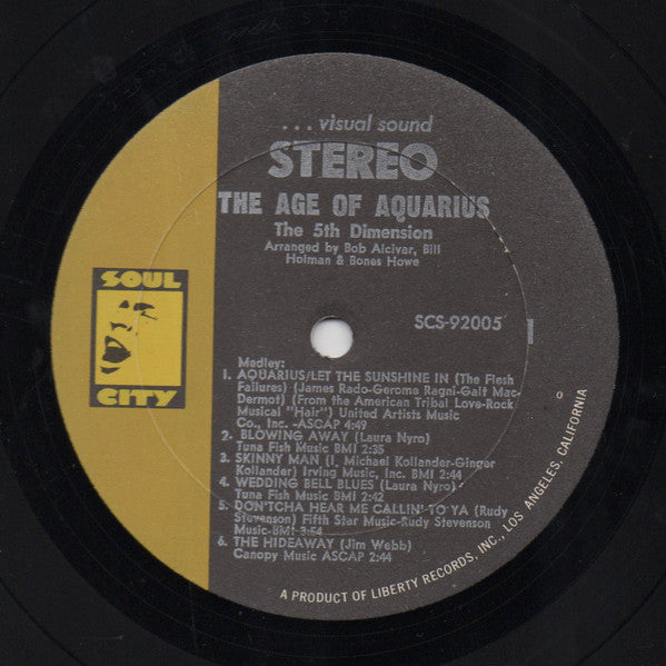 The 5th Dimension - The Age Of Aquarius - LP 4