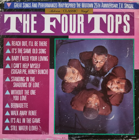 The Four Tops - Great Songs And Performances That Inspired The Motown 25th Anniversary T.V. Special - LP