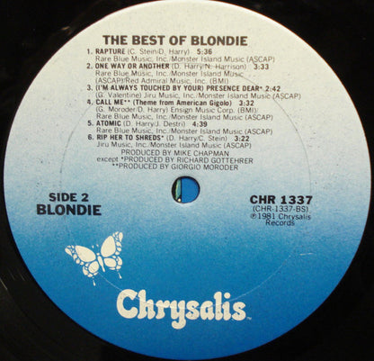Blondie - The Best Of Blondie - LP 4