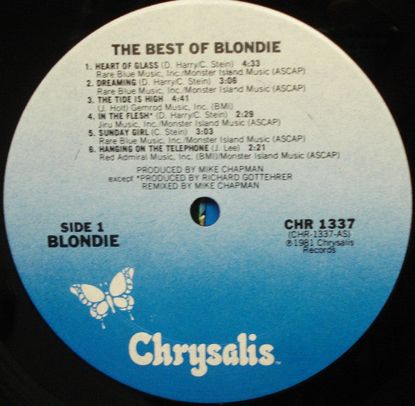 Blondie - The Best Of Blondie - LP 3