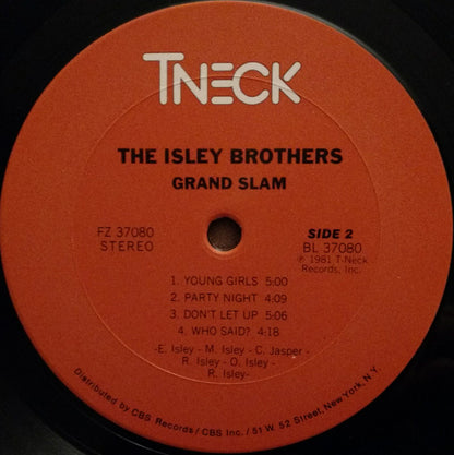 The Isley Brothers - Grand Slam - LP 4
